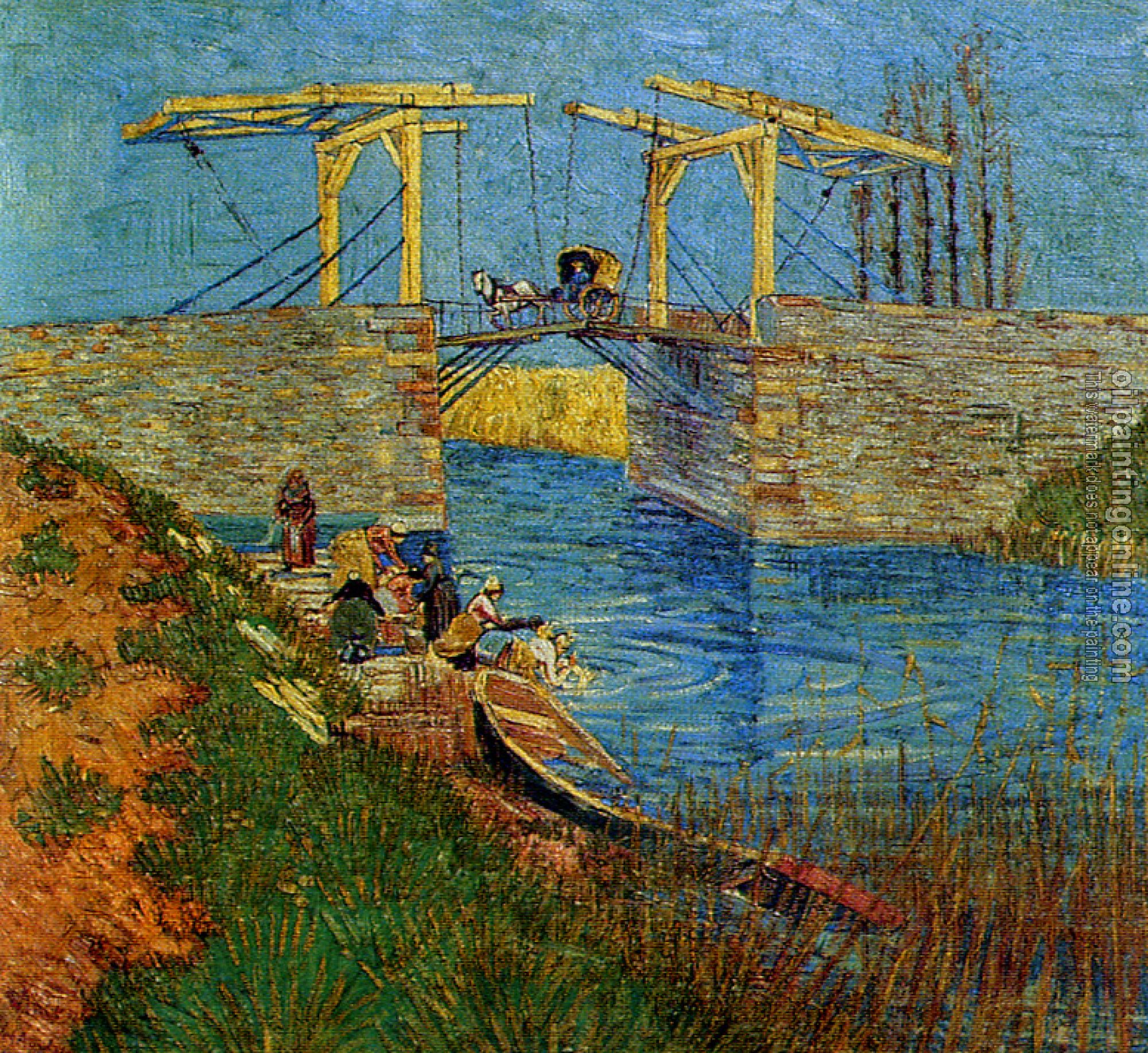 Gogh, Vincent van - Drawbridge with Carriage